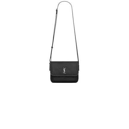 YSL Niki Small Messenger in Grained Lambskin