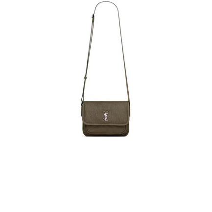 YSL Niki Small Messenger in Grained Lambskin