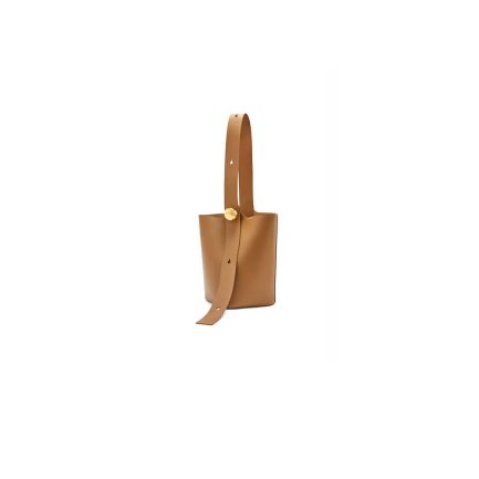 LOEWE Medium Pebble bucket in smooth calfskin(high-end grade)