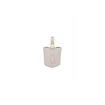 LOEWE Mini Pebble bucket in smooth calfskin(high-end grade)