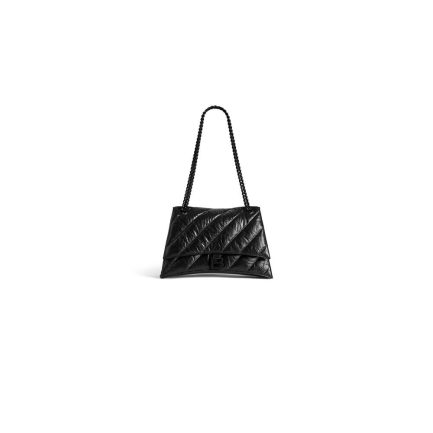Balenciaga Women's Crush Chain Bag Medium(HIGH-END GRADE)