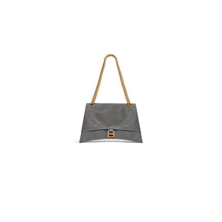 Balenciaga Women's Crush Chain Bag Medium(HIGH-END GRADE)