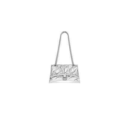 Balenciaga Women's Crush Chain Bag Small(HIGH-END GRADE)
