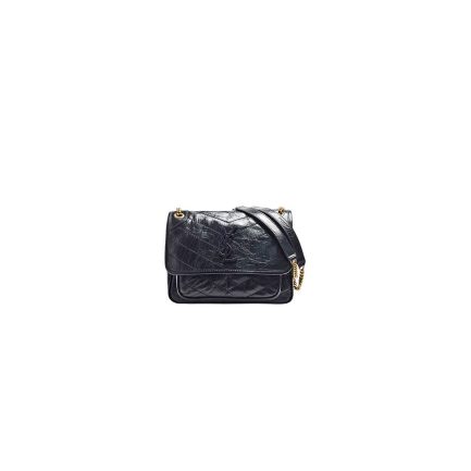 YSL NIKI baby in vintage leather(HIGH-END GRADE)