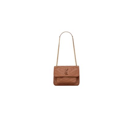 YSL NIKI baby in vintage leather(HIGH-END GRADE)