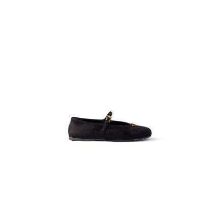 PRADA Suede ballerinas