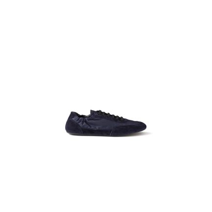 PRADA Collapse Re-Nylon and suede sneakers
