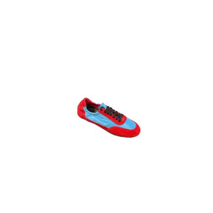 PRADA Collapse Re-Nylon and suede elasticized sneakers