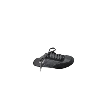 PRADA Collapse Re-Nylon and suede mules
