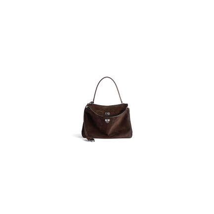 Balenciaga Rodeo Handbag Small Suede(HIGH-END GRADE)