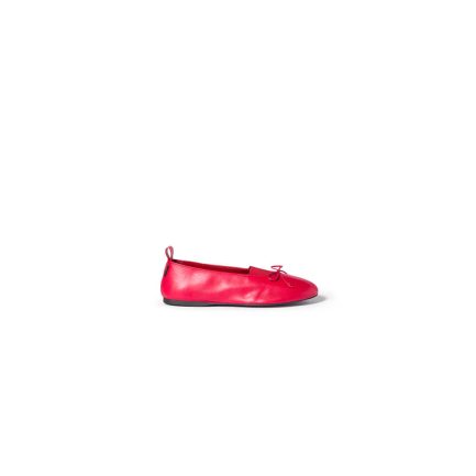 MIUMIU ??lan nappa leather ballerinas