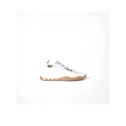 MIUMIU Tyre technical fabric and suede sneakers