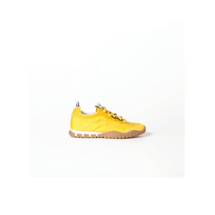 MIUMIU Tyre technical fabric and suede sneakers