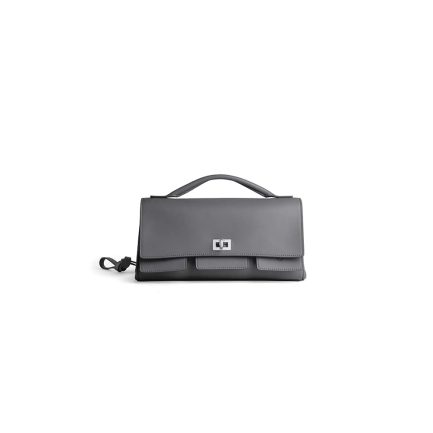 Balenciaga Women's Bel Air Clutch On Strap Small(HIGH-END GRADE)