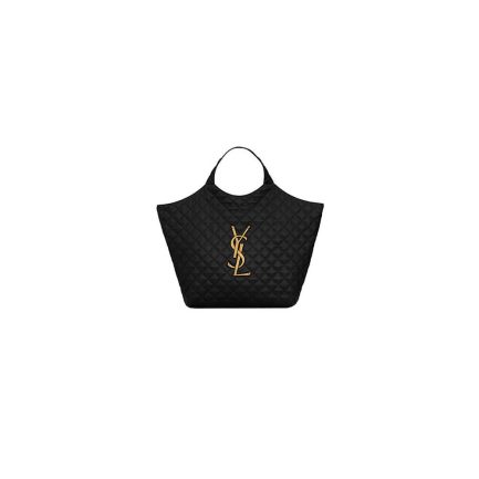 YSL ICARE MAXI SHOPPING BAG IN QUILTED LAMBSKIN