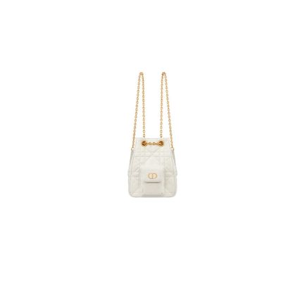 Dior Small Dior Caro Multicarry Backpack with Chain(HIGH-END GRADE)