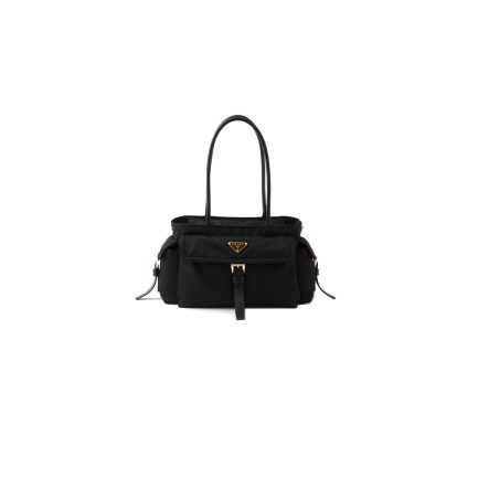 Prada Explore medium Re-Nylon and leather tote bag(HIGH-END GRADE)